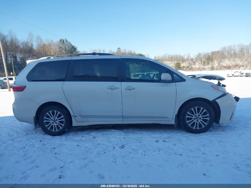 2018 Toyota Sienna Xle Premium 8 Passenger VIN: 5TDYZ3DC3JS941908 Lot: 43946153