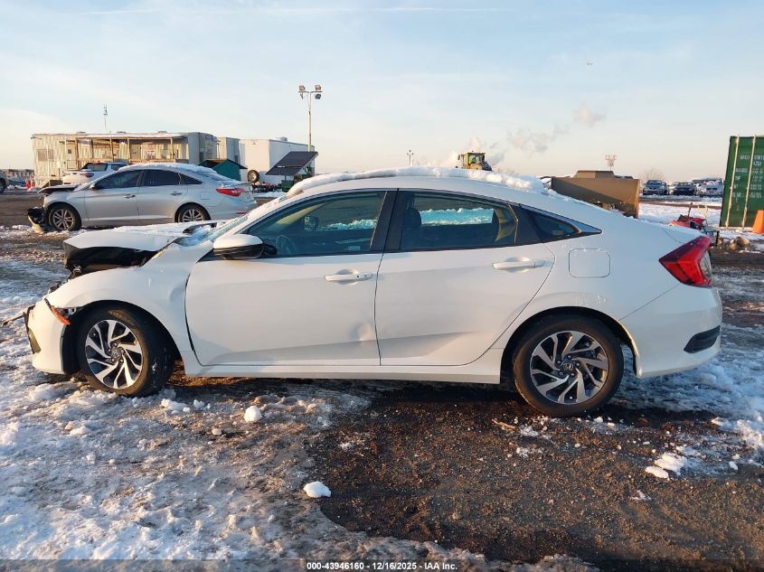 2018 Honda Civic Ex VIN: 2HGFC2F70JH574811 Lot: 43946160