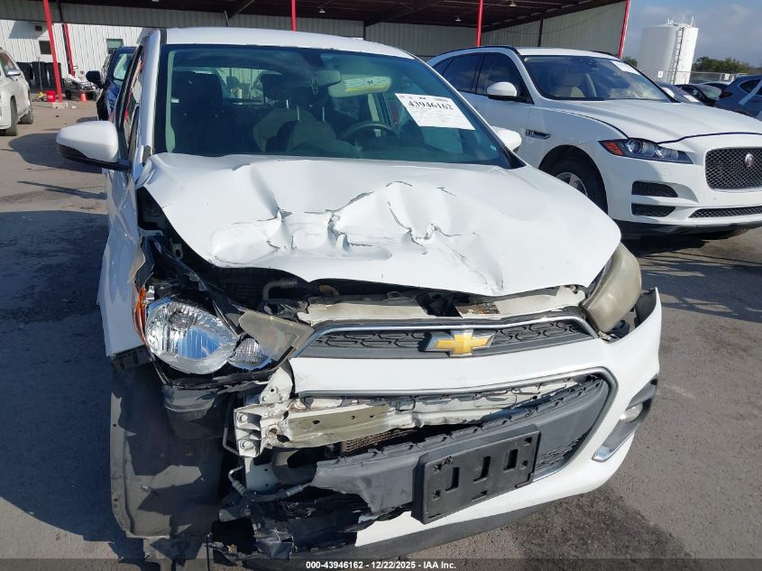 2016 Chevrolet Spark 1Lt Cvt VIN: KL8CD6SA0GC574822 Lot: 43946162