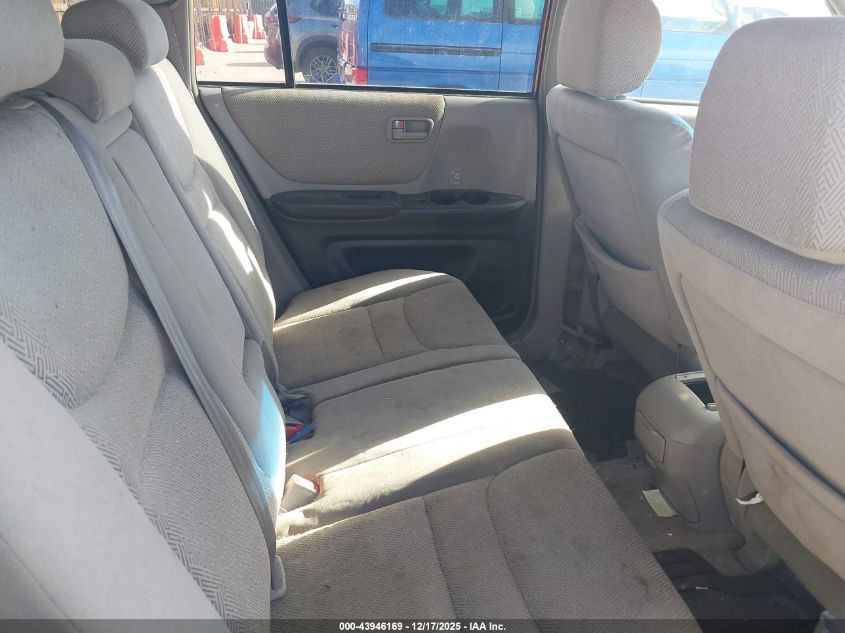 2002 Toyota Highlander V6 VIN: JTEHF21A220090271 Lot: 43946169