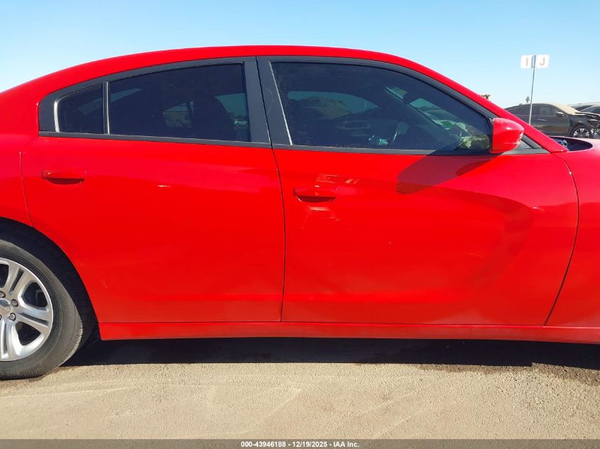 2020 Dodge Charger Sxt Rwd VIN: 2C3CDXBGXLH135530 Lot: 43946188