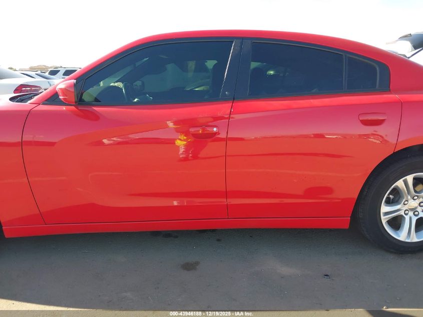 2020 Dodge Charger Sxt Rwd VIN: 2C3CDXBGXLH135530 Lot: 43946188