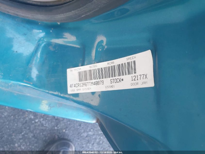 1996 Mazda B2300 VIN: 4F4CR12A6TTM48879 Lot: 43946193