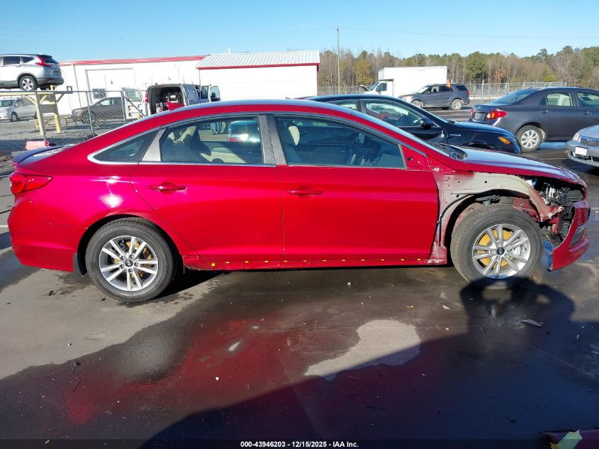 2015 Hyundai Sonata Se VIN: 5NPE24AF8FH163422 Lot: 43946203