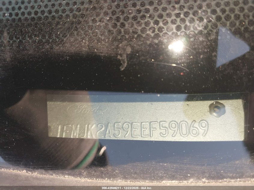 2014 Ford Expedition El Limited VIN: 1FMJK2A59EEF59069 Lot: 43946211