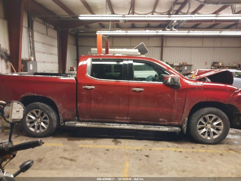 2019 Chevrolet Silverado 1500 High Country VIN: 1GCUYHEL8KZ162842 Lot: 43946217