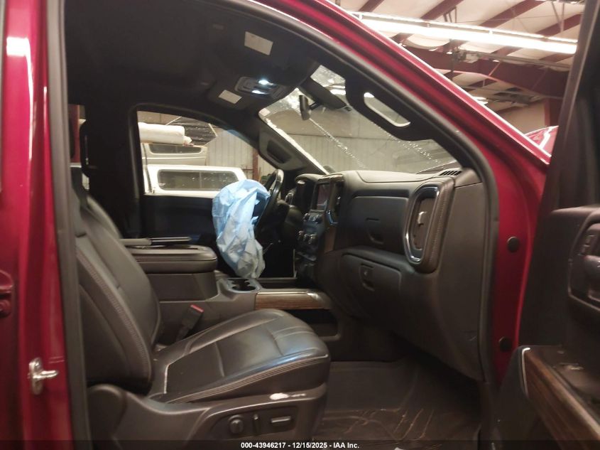 2019 Chevrolet Silverado 1500 High Country VIN: 1GCUYHEL8KZ162842 Lot: 43946217