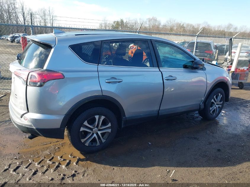 2018 Toyota Rav4 Le VIN: 2T3BFREVXJW717874 Lot: 43946221