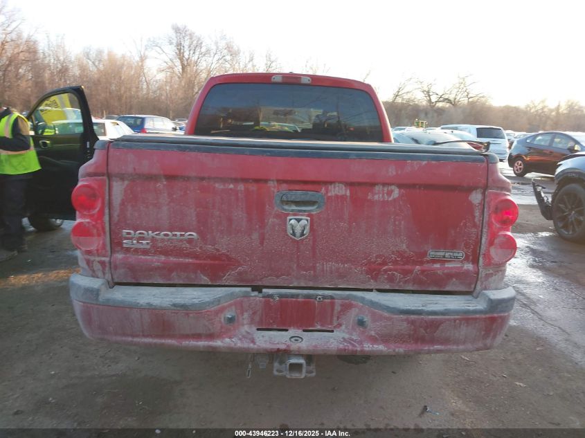 2007 Dodge Dakota Slt VIN: 1D7HW48K27S103780 Lot: 43946223