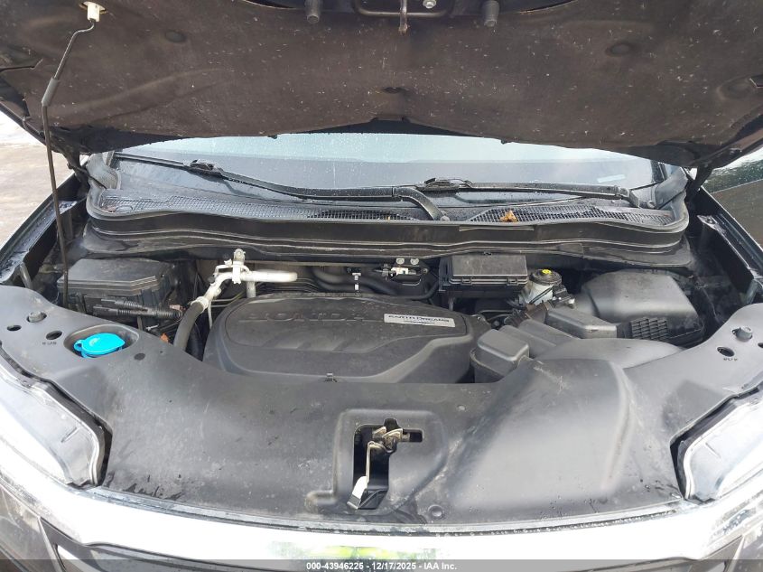 2017 Honda Pilot Ex-L VIN: 5FNYF6H52HB045443 Lot: 43946225