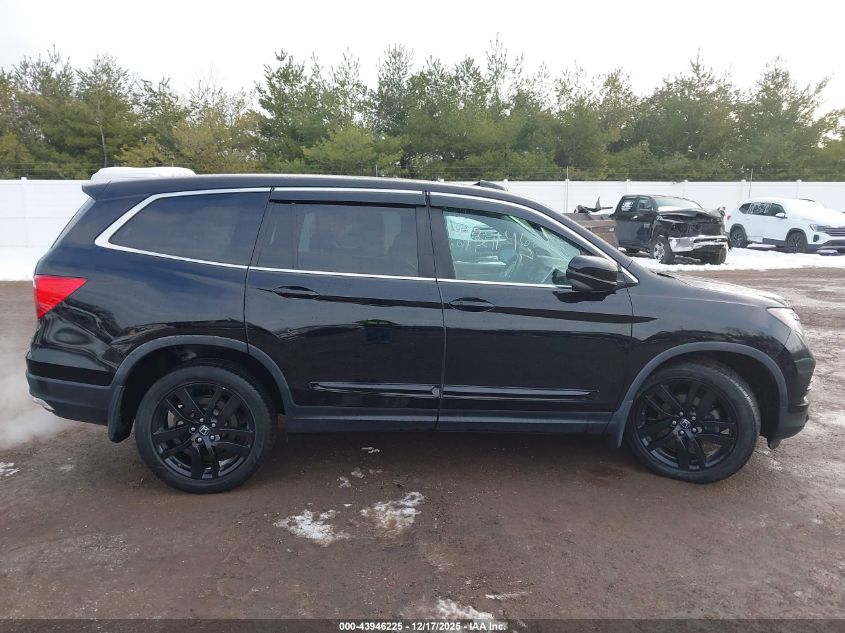 2017 Honda Pilot Ex-L VIN: 5FNYF6H52HB045443 Lot: 43946225