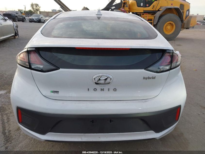 2020 Hyundai Ioniq Hybrid Sel VIN: KMHC85LC4LU239777 Lot: 43946228