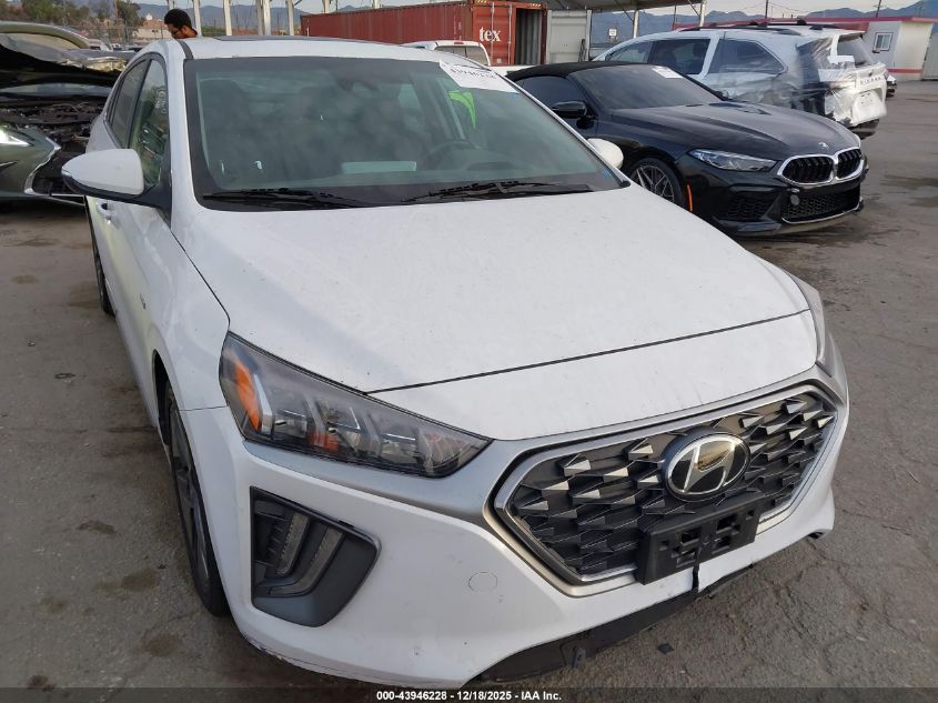 2020 Hyundai Ioniq Hybrid Sel VIN: KMHC85LC4LU239777 Lot: 43946228