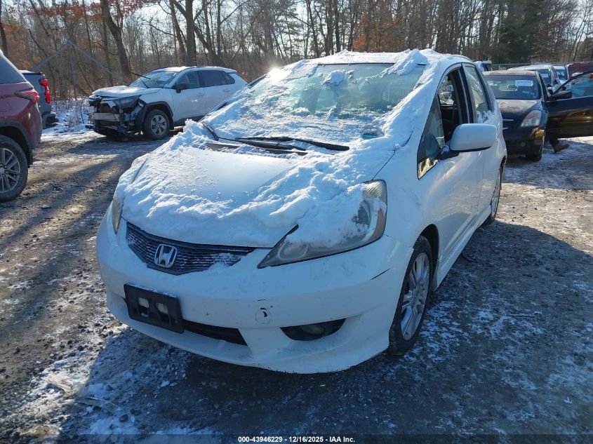 2010 Honda Fit Sport VIN: JHMGE8H69AC004103 Lot: 43946229