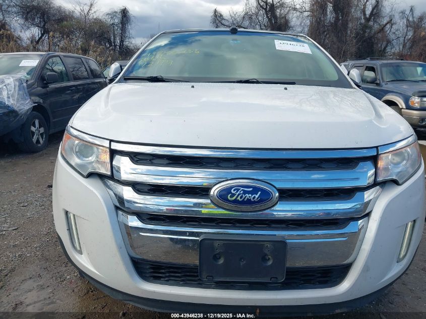 2013 Ford Edge Limited VIN: 2FMDK3K91DBA01022 Lot: 43946238