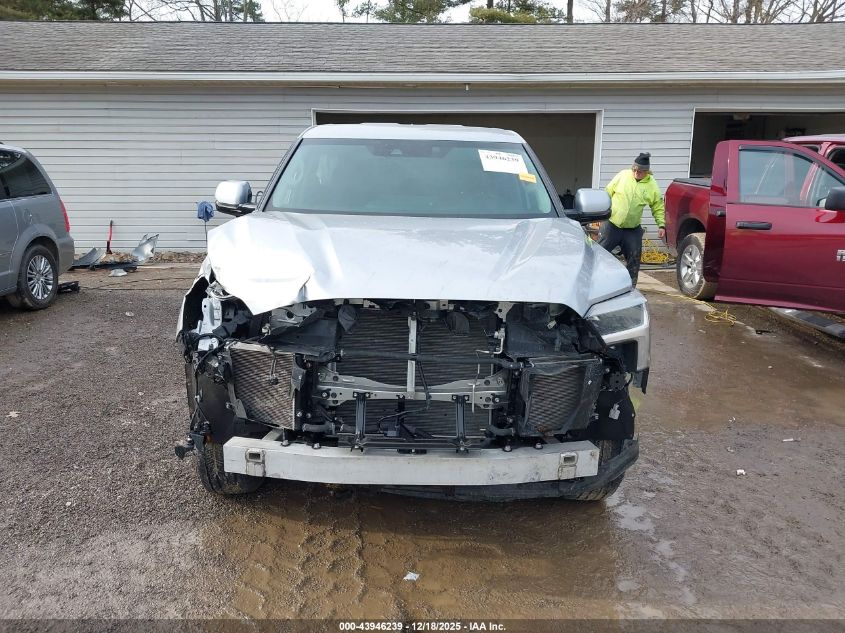 2022 Toyota Tundra Sr5 VIN: 5TFLA5DB6NX040021 Lot: 43946239