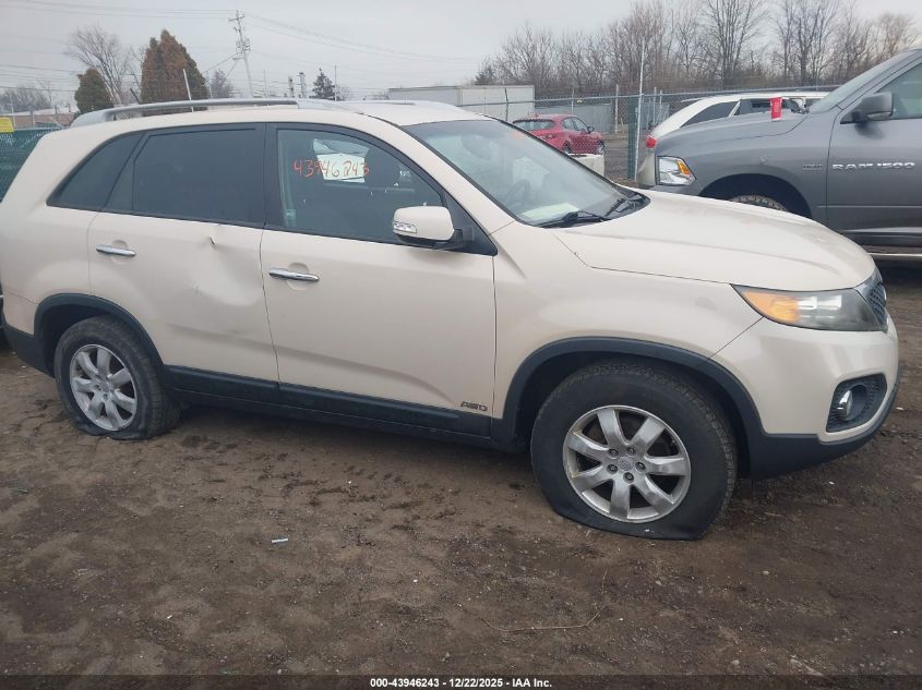 2011 Kia Sorento Lx VIN: 5XYKTCA12BG079015 Lot: 43946243