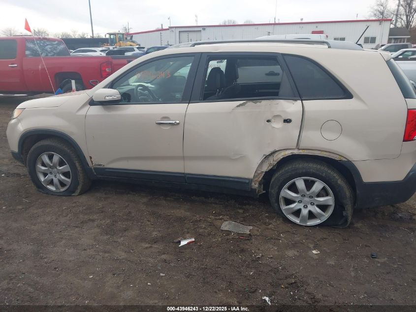 2011 Kia Sorento Lx VIN: 5XYKTCA12BG079015 Lot: 43946243