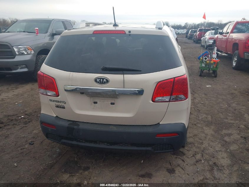 2011 Kia Sorento Lx VIN: 5XYKTCA12BG079015 Lot: 43946243