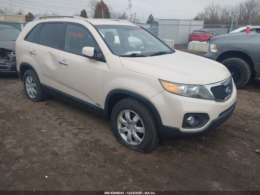 2011 Kia Sorento Lx VIN: 5XYKTCA12BG079015 Lot: 43946243
