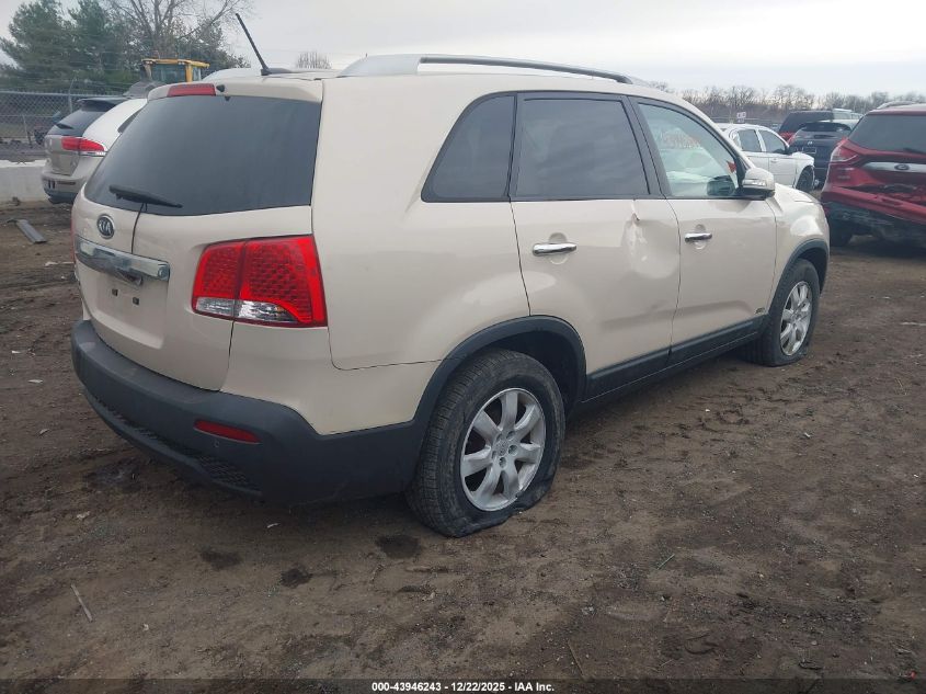 2011 Kia Sorento Lx VIN: 5XYKTCA12BG079015 Lot: 43946243