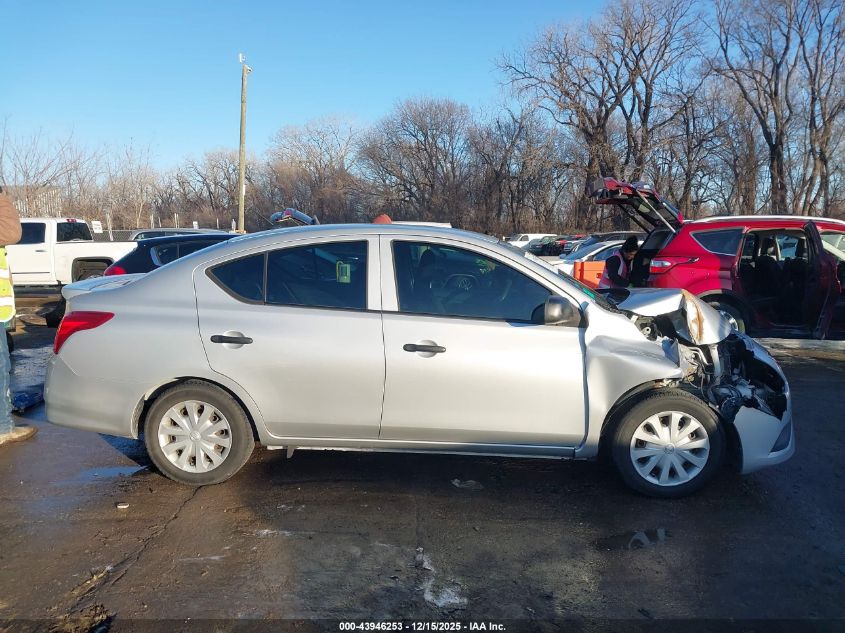 2015 Nissan Versa 1.6 S+ VIN: 3N1CN7AP0FL856531 Lot: 43946253