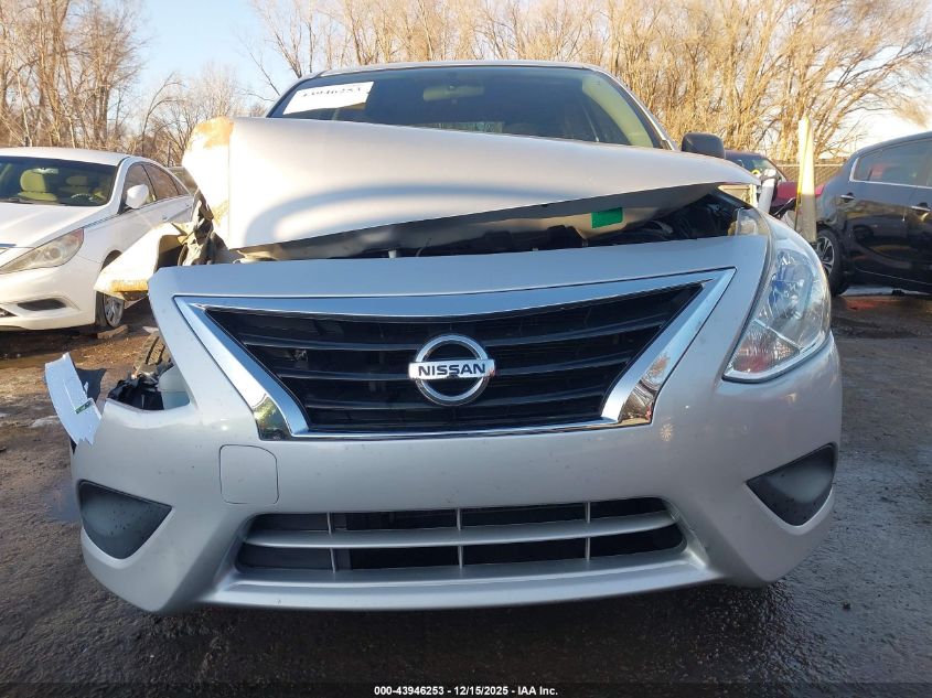 2015 Nissan Versa 1.6 S+ VIN: 3N1CN7AP0FL856531 Lot: 43946253