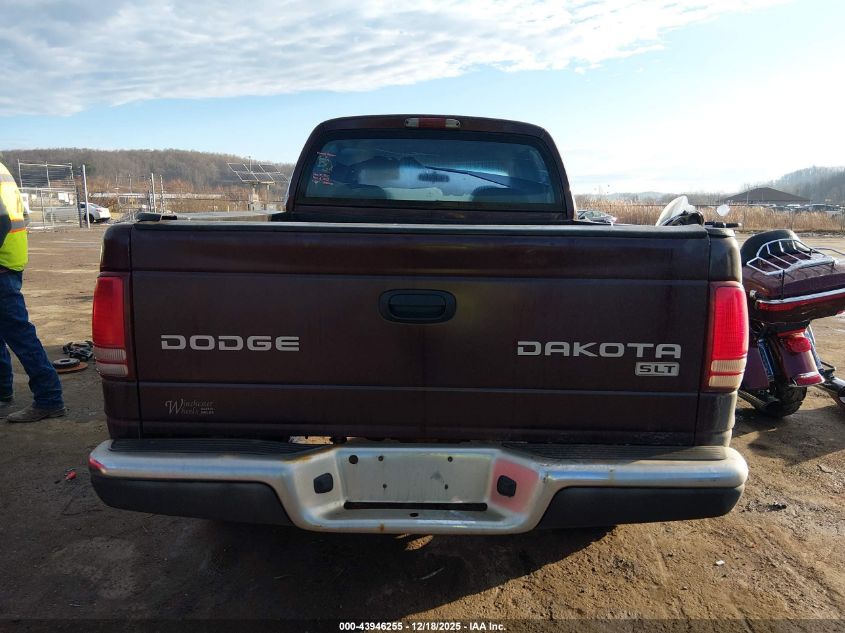 2004 Dodge Dakota Slt VIN: 1D7HG48N84S718224 Lot: 43946255