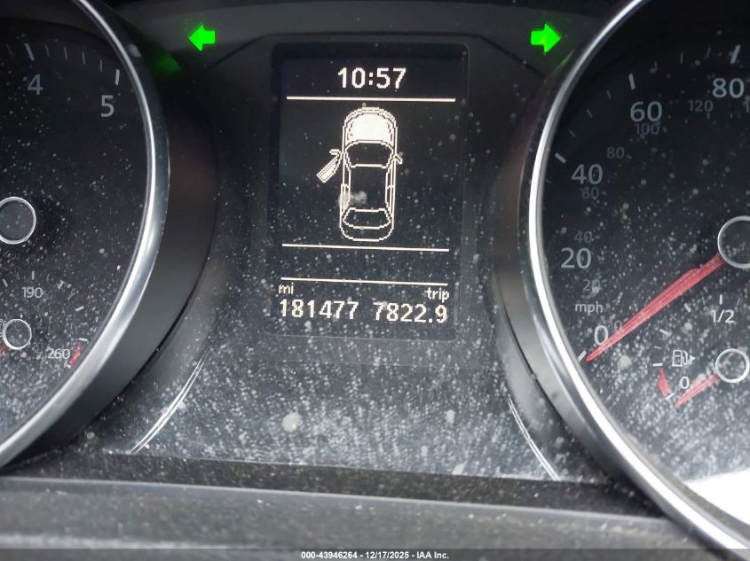 2017 Volkswagen Passat 1.8T Se VIN: 1VWBT7A3XHC009376 Lot: 43946264