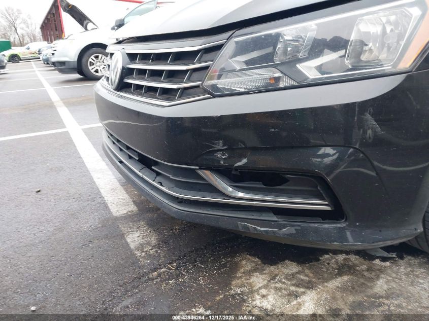 2017 Volkswagen Passat 1.8T Se VIN: 1VWBT7A3XHC009376 Lot: 43946264