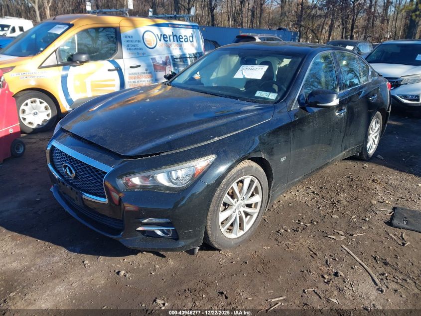 2017 Infiniti Q50 3.0T Premium VIN: JN1EV7AR4HM835538 Lot: 43946277