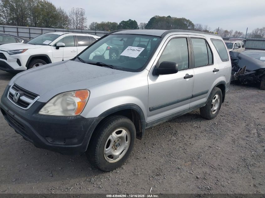 JHLRD68592C015597 2002 HONDA CR-V photo no. 2