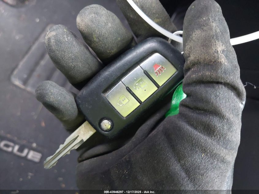 2017 Nissan Rogue S VIN: KNMAT2MVXHP504040 Lot: 43946297