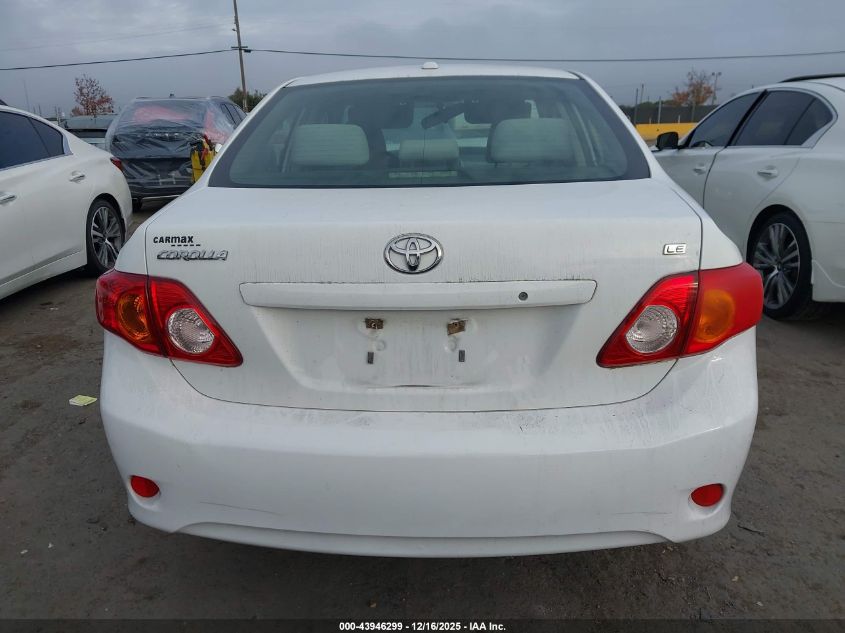 2010 Toyota Corolla Le VIN: JTDBU4EEXA9105764 Lot: 43946299
