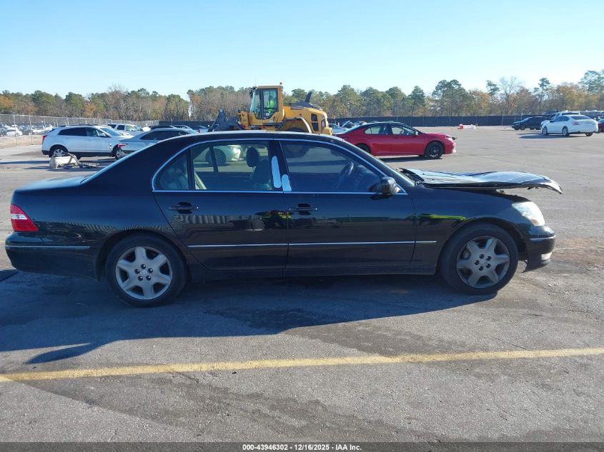 2004 Lexus Ls 430 VIN: JTHBN36F340147750 Lot: 43946302