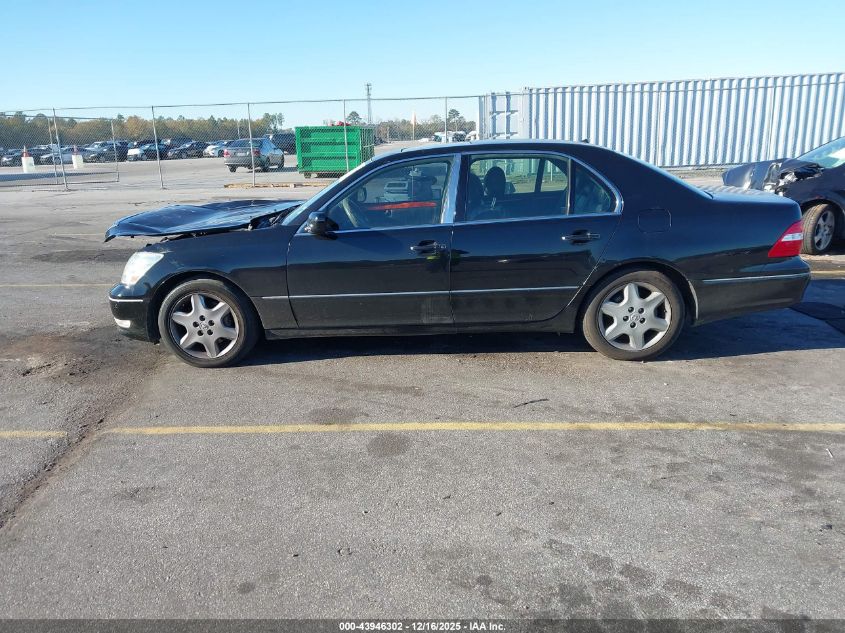 2004 Lexus Ls 430 VIN: JTHBN36F340147750 Lot: 43946302