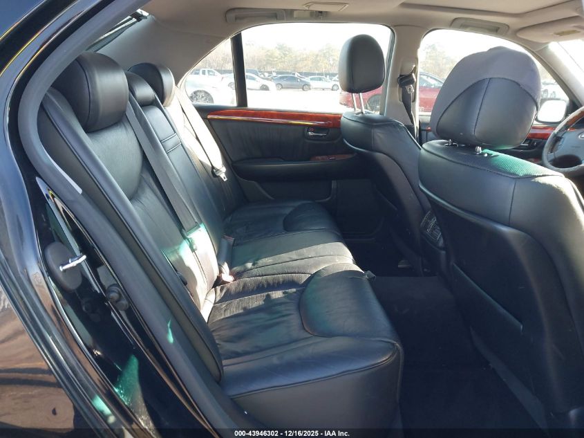 2004 Lexus Ls 430 VIN: JTHBN36F340147750 Lot: 43946302