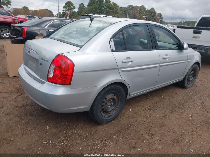 2009 Hyundai Accent Gls VIN: KMHCN46C09U347921 Lot: 43946307