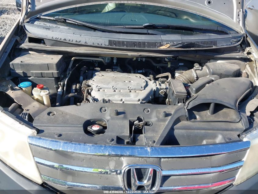 2012 Honda Odyssey Ex-L VIN: 5FNRL5H66CB018187 Lot: 43946308