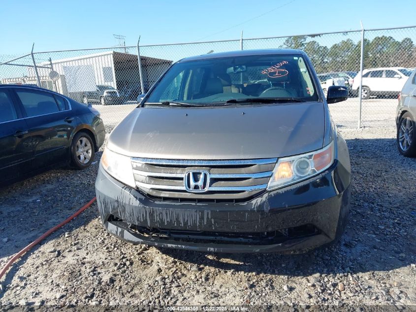 2012 Honda Odyssey Ex-L VIN: 5FNRL5H66CB018187 Lot: 43946308