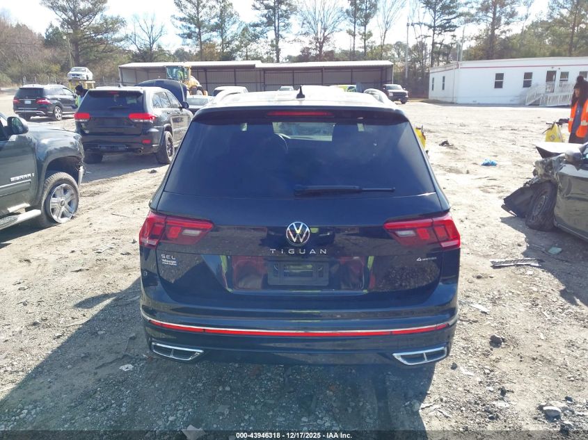 2024 Volkswagen Tiguan 2.0T Sel R-Line VIN: 3VV4B7AX5RM115334 Lot: 43946318
