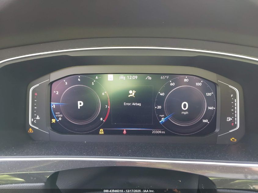 2024 Volkswagen Tiguan 2.0T Sel R-Line VIN: 3VV4B7AX5RM115334 Lot: 43946318