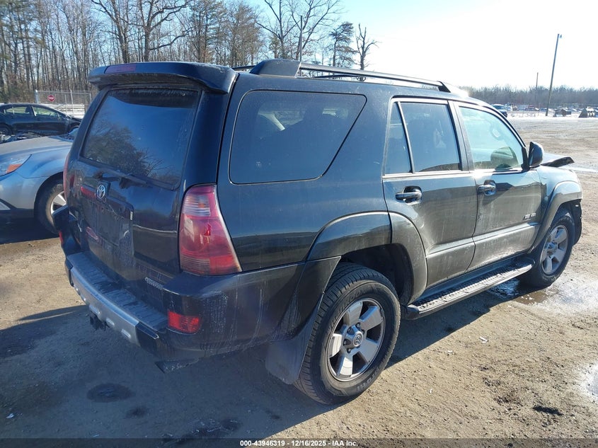 JTEBU14R248021057 2004 TOYOTA 4RUNNER photo no. 4