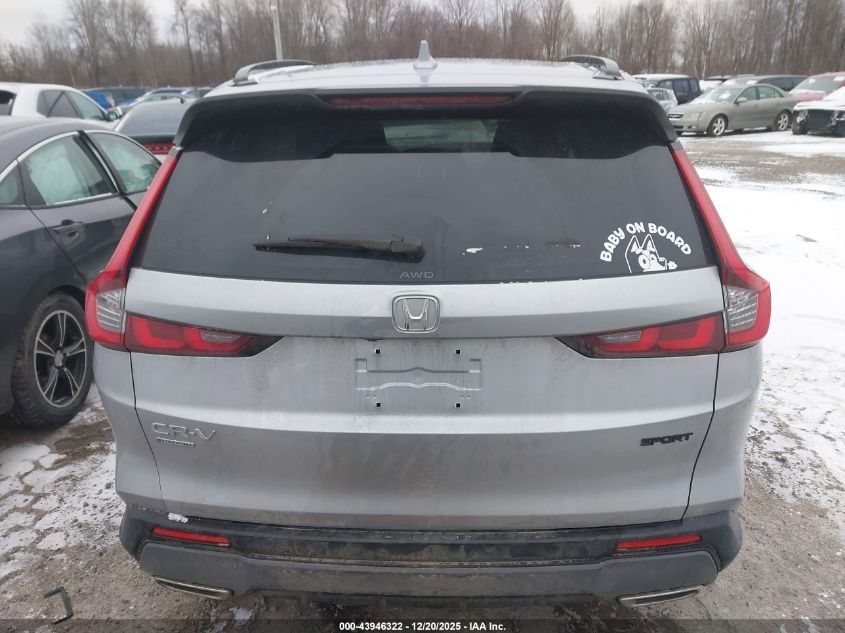 2025 Honda Cr-V Hybrid Sport VIN: 7FARS6H53SE092153 Lot: 43946322