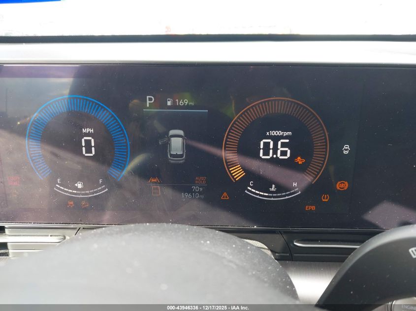 2024 Hyundai Kona Sel VIN: KM8HB3AB4RU144876 Lot: 43946336