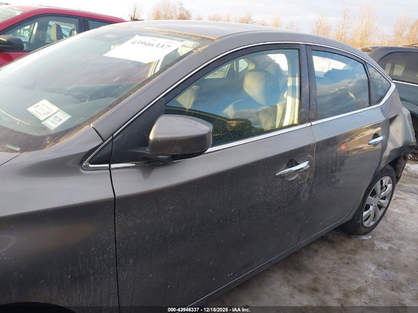 2016 Nissan Sentra Sv VIN: 3N1AB7AP6GY285597 Lot: 43946337