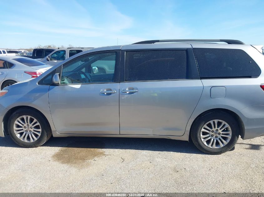 2015 Toyota Sienna Xle 8 Passenger VIN: 5TDYK3DC1FS684095 Lot: 43946350