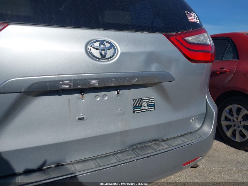 2015 Toyota Sienna Xle 8 Passenger VIN: 5TDYK3DC1FS684095 Lot: 43946350