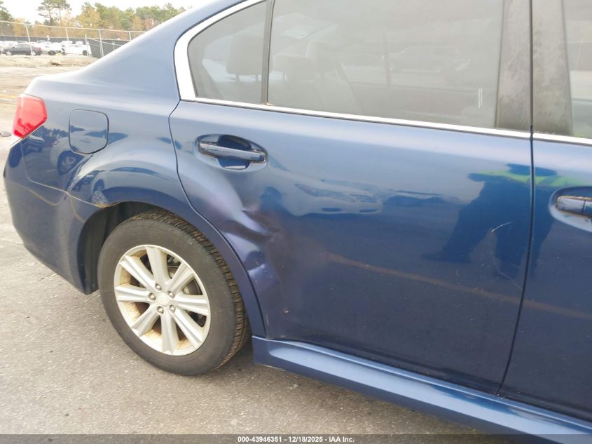 2011 Subaru Legacy 2.5I Premium VIN: 4S3BMBC6XB3210518 Lot: 43946351