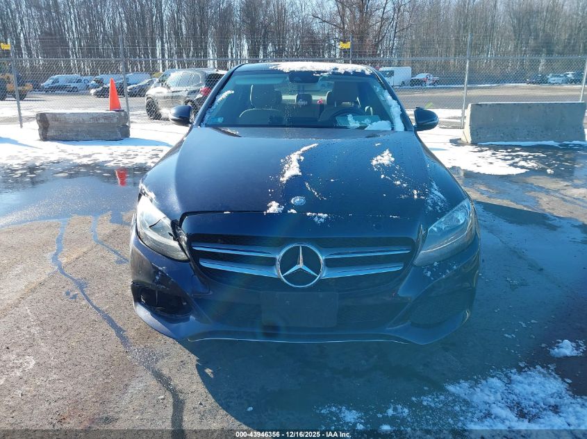 2016 Mercedes-Benz C 300 4Matic VIN: WDDWF4KB3GR142465 Lot: 43946356